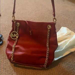 Michael Kors Red Crossbody